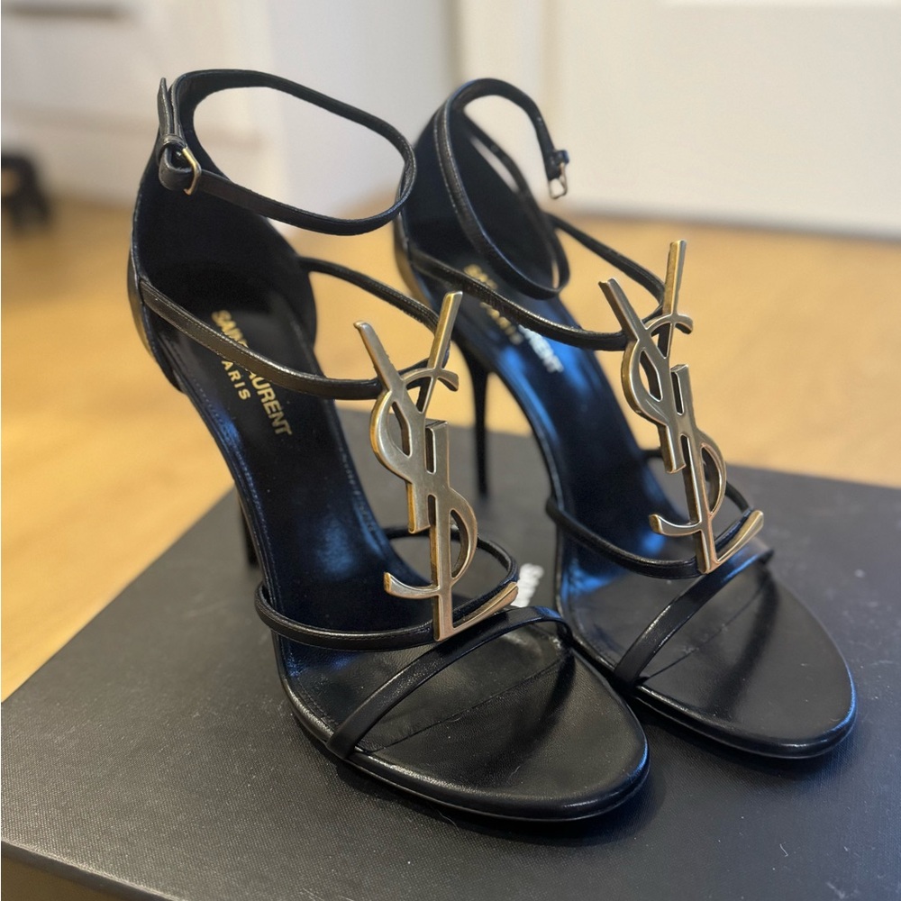 Yves Saint Laurent YSL brand new capretto glomer heels - Picture 6 of 10